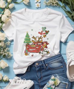 Lightning Mcqueen Christmas Tshirt