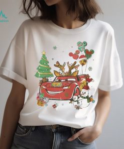 Lightning Mcqueen Christmas Tshirt