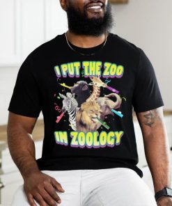 Limited Gotfunny I Put The Zoo In Zoology Shirt