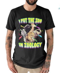 Limited Gotfunny I Put The Zoo In Zoology Shirt