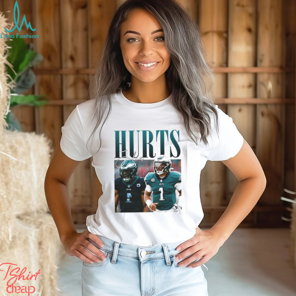 90s Inspired Jalen Hurts Eagles Sweatshirt NFL Vintage Shirt - Jolly Family  Gifts
