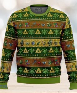 Link Adventure Legend of Zelda Ugly Christmas Sweater Unique Gift For Men And Women