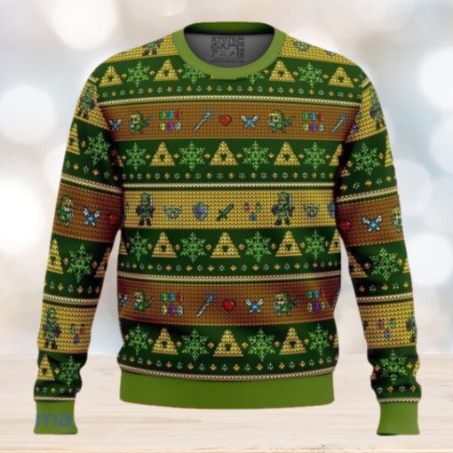 Link Adventure Legend of Zelda Ugly Christmas Sweater Unique Gift For Men And Women