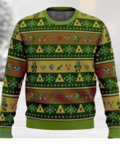 Link Adventure Legend of Zelda Ugly Christmas Sweater Unique Gift For Men And Women