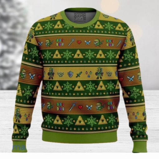 Link Adventure Legend of Zelda Ugly Christmas Sweater Unique Gift For Men And Women