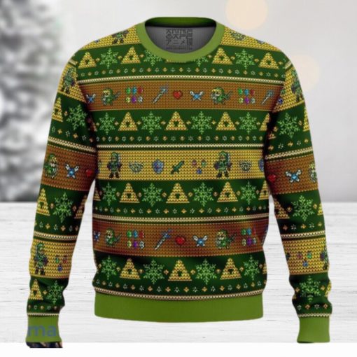 Link Adventure Legend of Zelda Ugly Sweater Christmas Style Gift For Men And Women