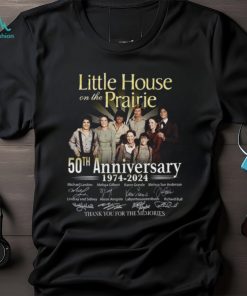 Little House On The Prairie 50th Anniversary 1974 2024 Memories T Shirt