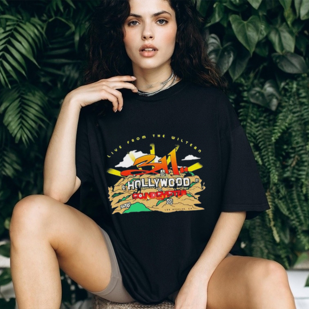 Live from the Wiltern 311 Hollywood soundsystem T shirt Live from the Wiltern 311 Hollywood soundsystem T shirt