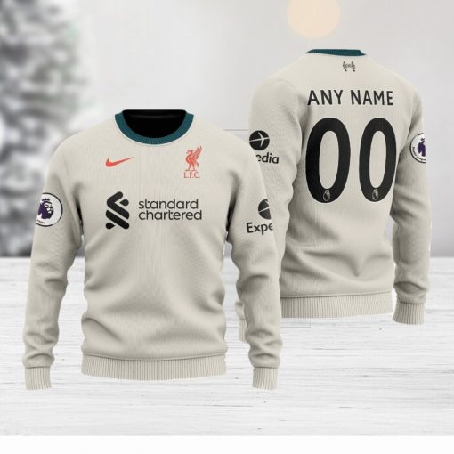 Liverpool Custom Name And Number Ugly Sweater