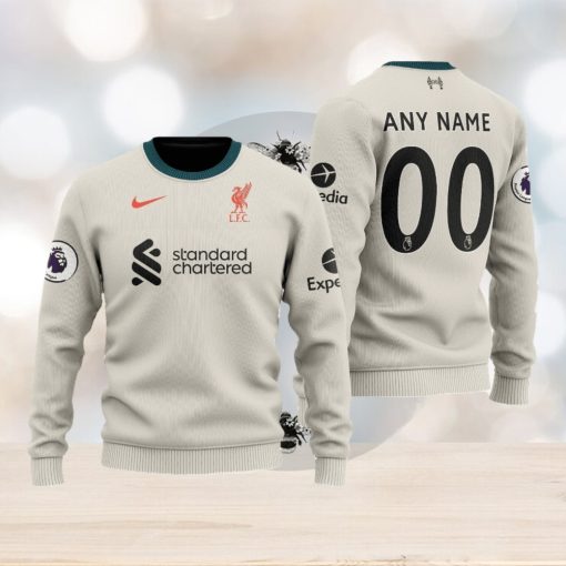 Liverpool Custom Name And Number Ugly Sweater