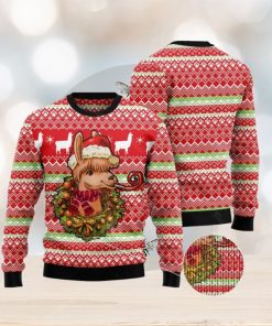 Llama Loves Christmas Ugly Christmas Sweater