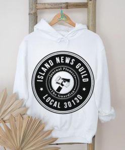 Logan Maclean Wearing Island New Guild Journal Pioneer The Guardian Local 30130 Shirt