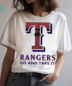 Logo Texas Rangers Go And Take It Shirt