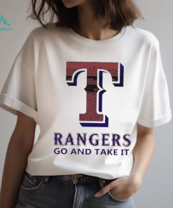 Logo Texas rangers go and take it shirt