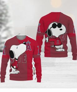 Los Angeles Angels Shop Champion Teamwear Ugly Xmas 3D Sweater