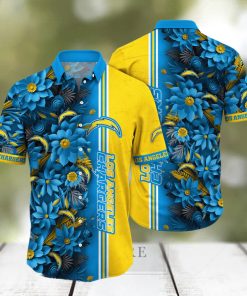 Los Angeles Chargers NFL Hawaiian Shirt Custom Summertime Aloha Shirt