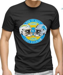 Los Angeles Chargers vs Detroit Lions November 12 2023 Sofi Stadium shirt