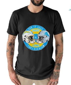 Los Angeles Chargers vs Detroit Lions November 12 2023 Sofi Stadium shirt