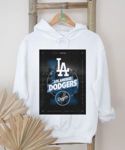 Los Angeles Dodgers City Skyline Stacked shirt