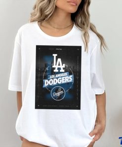 Los Angeles Dodgers City Skyline Stacked shirt