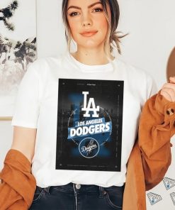 Los Angeles Dodgers City Skyline Stacked shirt