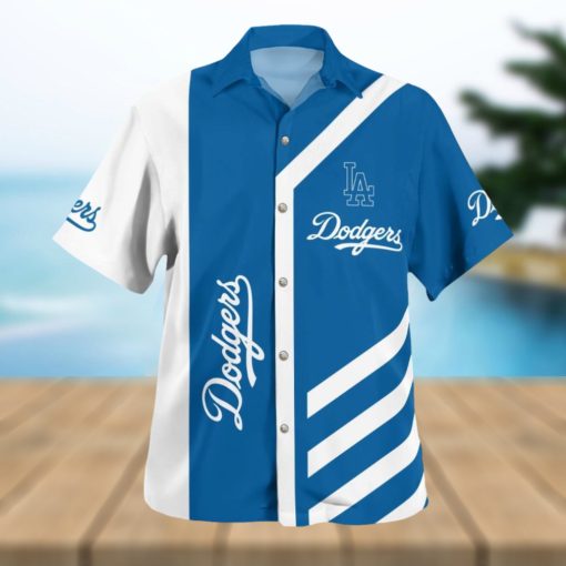 Los Angeles Dodgers Exotic 3D Hawaiian Shirt Best For Fans Beach Gift For Men And Women