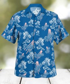 Los Angeles Dodgers Gift 3D Hawaiian Shirt Best For Fans Beach Gift For Men And Women