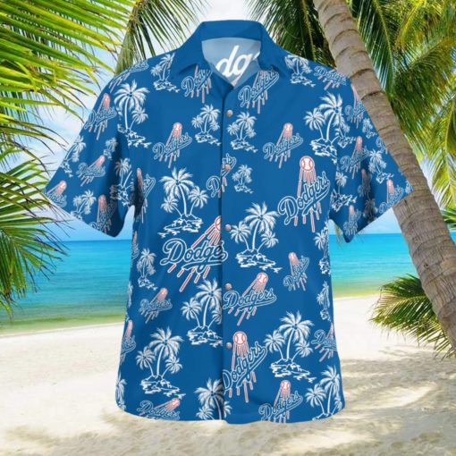 Los Angeles Dodgers Gift 3D Hawaiian Shirt Best For Fans Beach Gift For Men And Women