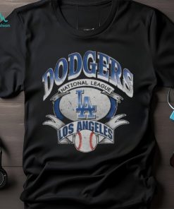 Los Angeles Dodgers Majestic Mlb National League Banner Vintage t shirt -  Limotees