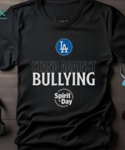 Los Angeles Dodgers Stand Against Bullying Spirit Day t shirt