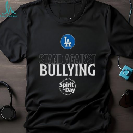 Los Angeles Dodgers Stand Against Bullying Spirit Day t shirt