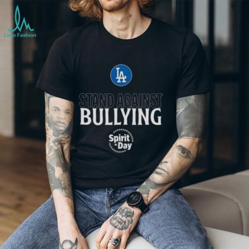 Los Angeles Dodgers Stand Against Bullying Spirit Day t shirt
