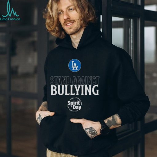 Los Angeles Dodgers Stand Against Bullying Spirit Day t shirt
