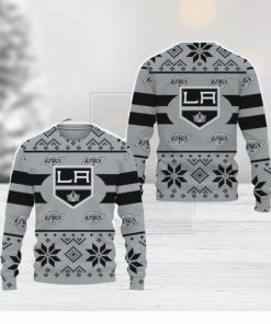 Los Angeles Kings Custom New Uniforms For Fan Gear Ugly Christmas AOP Sweater