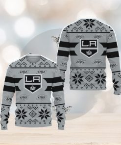 Los Angeles Kings Custom New Uniforms For Fan Gear Ugly Christmas AOP Sweater