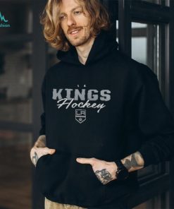 Los Angeles Kings Fanatics Branded Iconic Collection Script Assist Plus Size Pullover Shirt