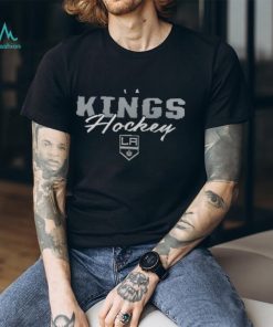 Los Angeles Kings Fanatics Branded Iconic Collection Script Assist Plus Size Pullover Shirt