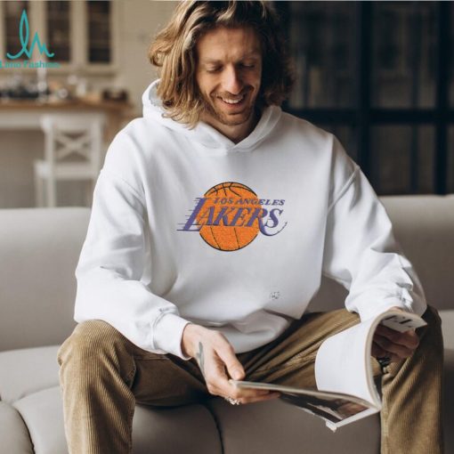 Los Angeles Lakers Antigua Victory Crewneck Pullover Shirt