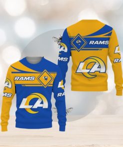 Los Angeles Rams American Sports Team Champions Sports Love Ugly Christmas Sweater Men And Women Gift For Fans Holidays