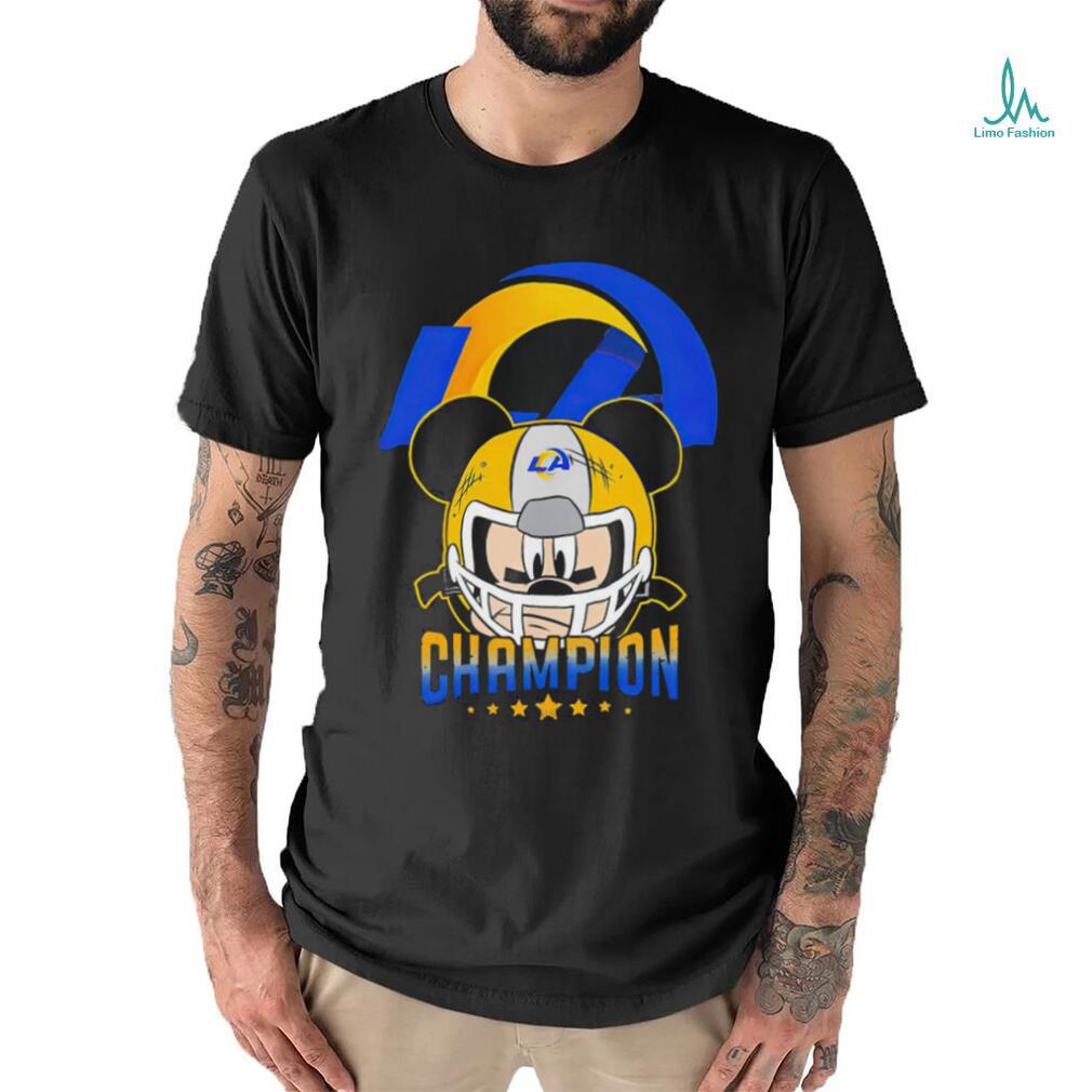 Men's Junk Food Bone Los Angeles Rams In Season T-Shirt