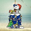 Los Angeles Chargers NFL Baby Yoda Star Wars Christmas Ornament