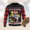 Pokemon Eating Candy Cane Charizard 3D Ugly Christmas Sweater Unisex Christmas Sweater For Men And Women