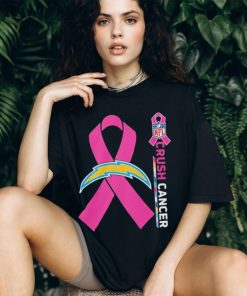 Los angeles chargers crush cancer NFL collections shirt