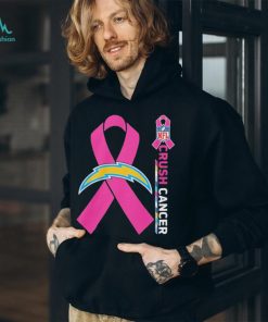 Los angeles chargers crush cancer NFL collections shirt, hoodie, sweater, long sleeve and tank top Los angeles chargers crush cancer NFL collections shirt