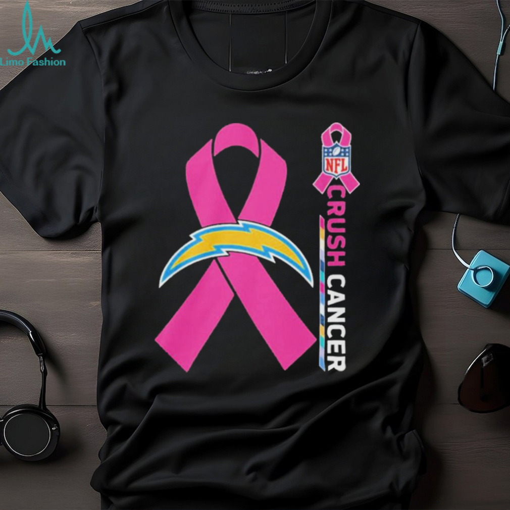 Los angeles chargers crush cancer NFL collections shirt Los angeles chargers crush cancer NFL collections shirt