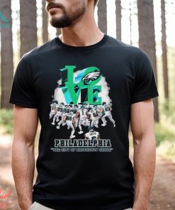 Love Philadelphia Eagles The City Of Brotherly Shove Shirt