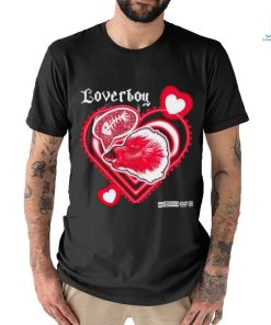 Loverboy fish heart shirt