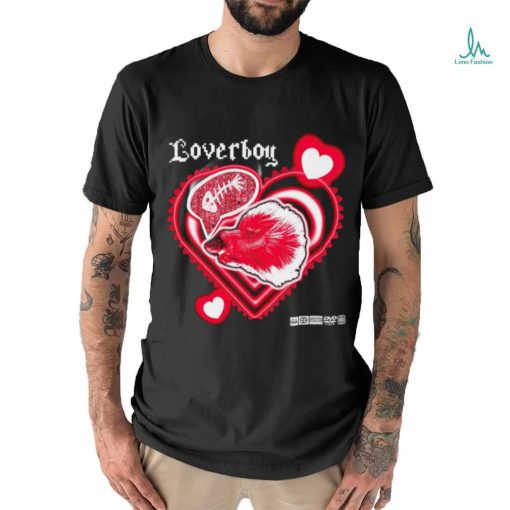 Loverboy fish heart shirt