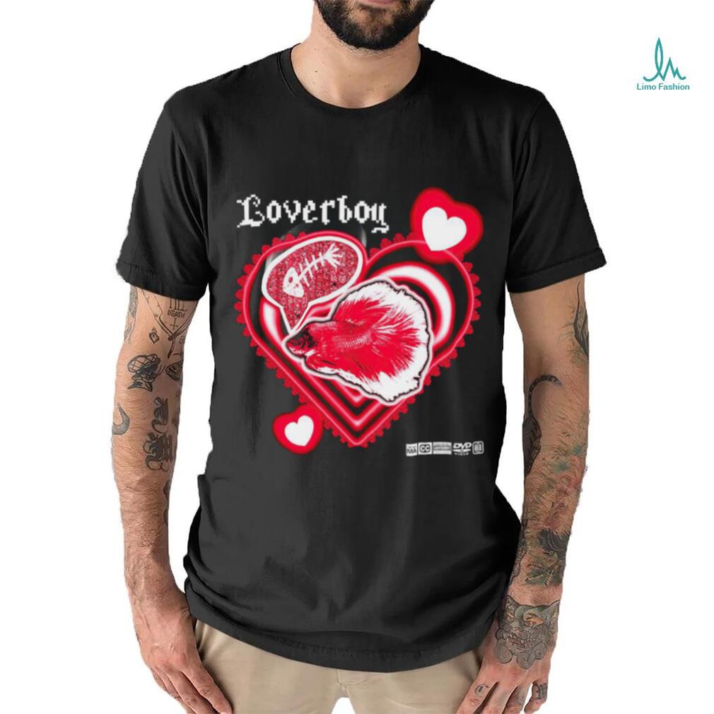 Loverboy fish heart shirt Loverboy fish heart shirt