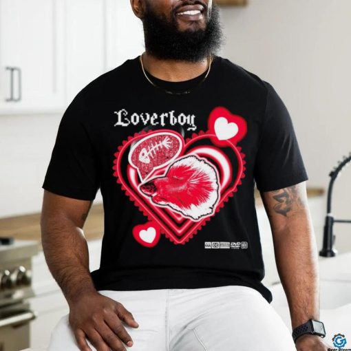 Loverboy fish heart shirt